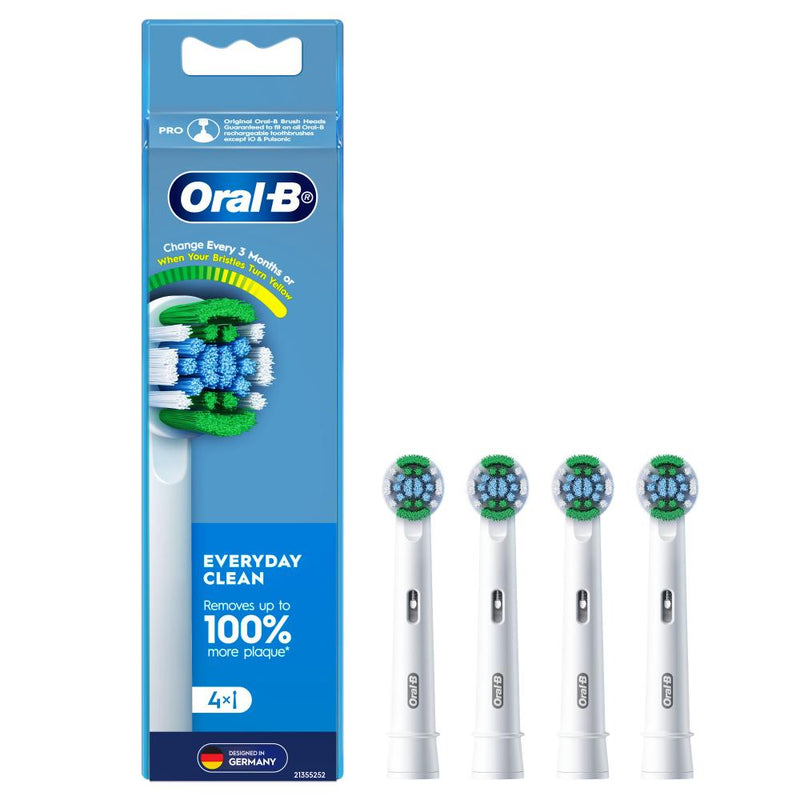 Oral B Everday Clean Refill White 4pk