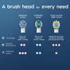 Oral B Sensitive Clean Refill White 4pk