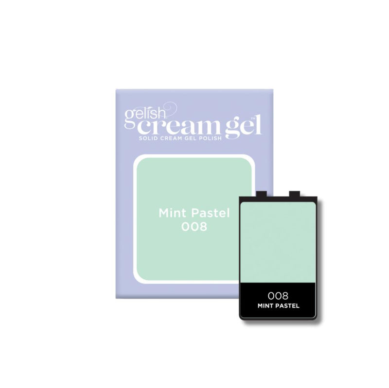 Gelish Cream Gel Individual Pods Mint Pastel 3.7g