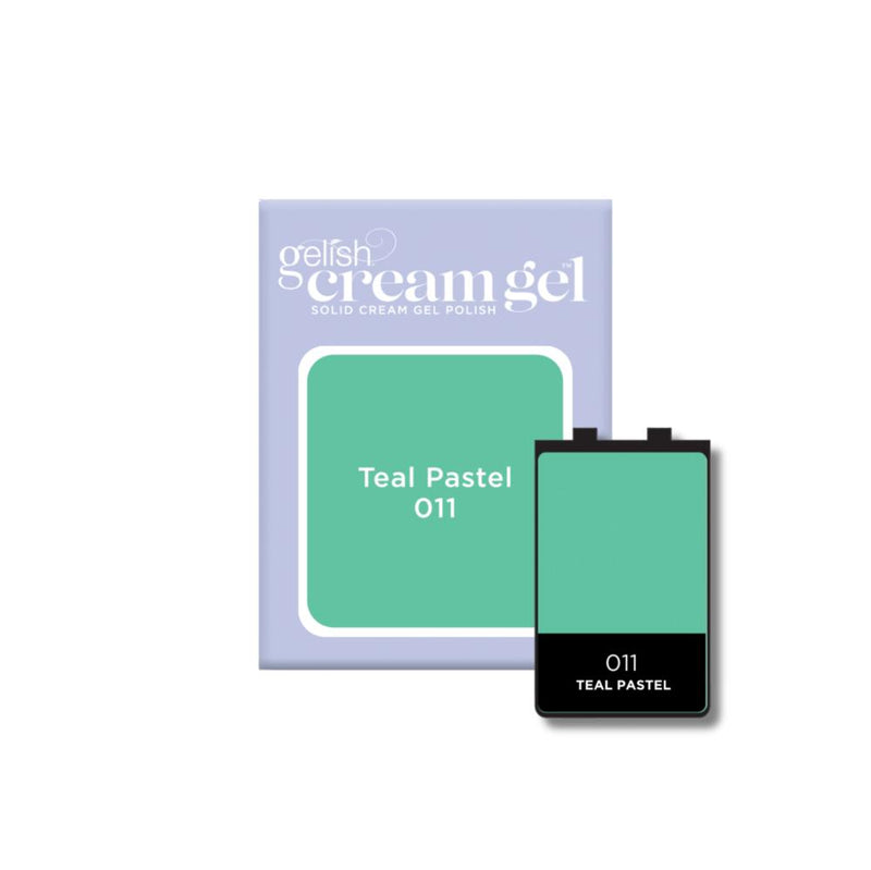 Gelish Cream Gel Individual Pods Teal Pastel 3.7g
