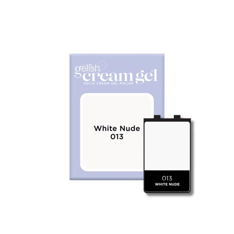 Gelish Cream Gel Individual Pods White Nude 3.7g
