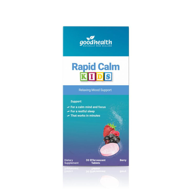 Good Health Rapid Calm Kids Effervescent Tabs 30s