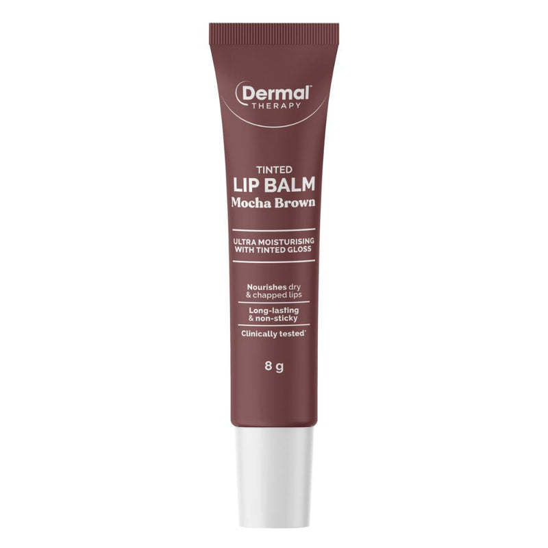 Dermal Therapy Lip Balm Tint Mocha Brown 8g