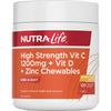 Nutra-Life High Strength Vit C 1200mg + Vit D + Zinc 120pk