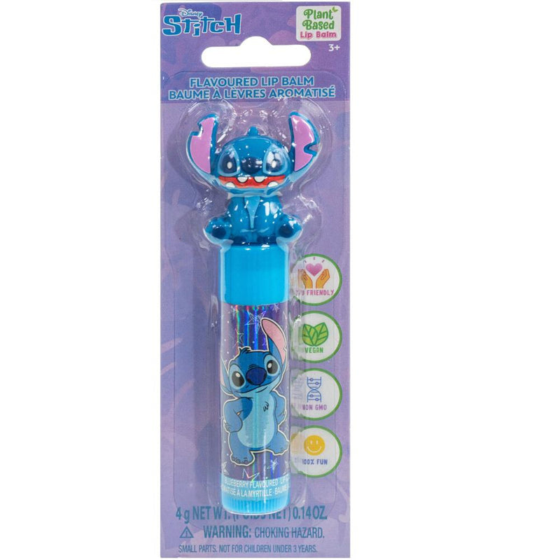 Disney Stitch Flavoured Lip Balm with Topper 4g