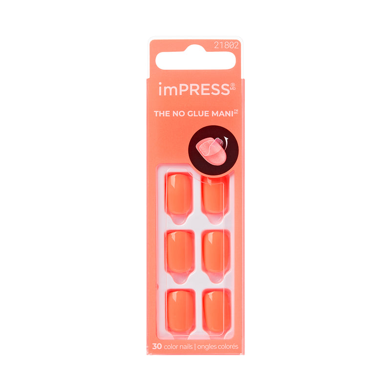 ImPress No Glue Mani Press On Nails - Happier Vibes 30pk