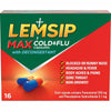 Lemsip Max Cold & Flu With Decongestant Capsules 16s