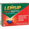 Lemsip Max Cold & Flu With Decongestant Capsules 16s