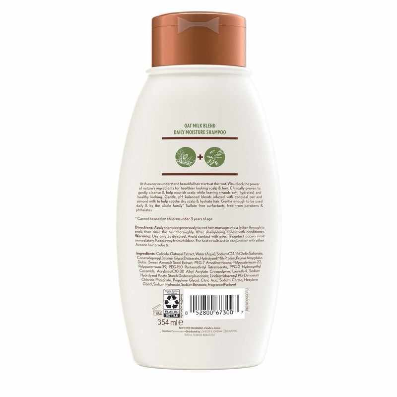 Aveeno Oat Milk Shampoo 354ml
