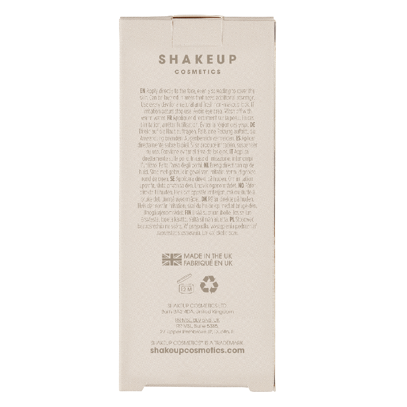 Shake Up Cosmetics Lets face It BB Tinted Moisturiser Medium 50ml