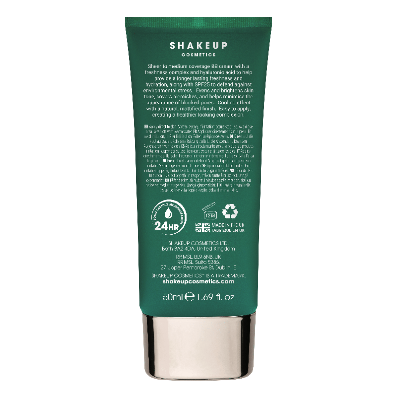 Shake Up Cosmetics Lets Face It BB Tinted Moisturiser Bronze 50ml