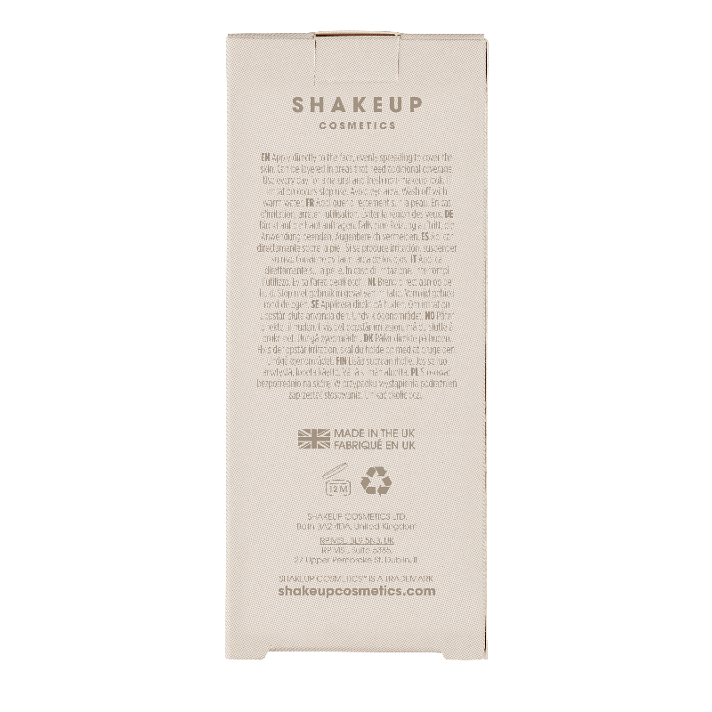 Shake Up Cosmetics Lets Face IT BB Tinted Moisturiser Dark 50ml