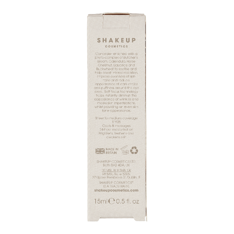 Shake Up Cosmetics Eye Eye Captain Under Eye Concealer & Moisturiser Bronze 15ml