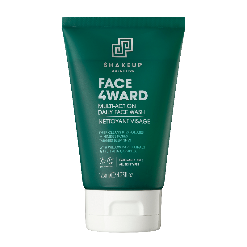 Shake Up Cosmetics Face 4Ward Multi Action Daily Face Wash 125ml