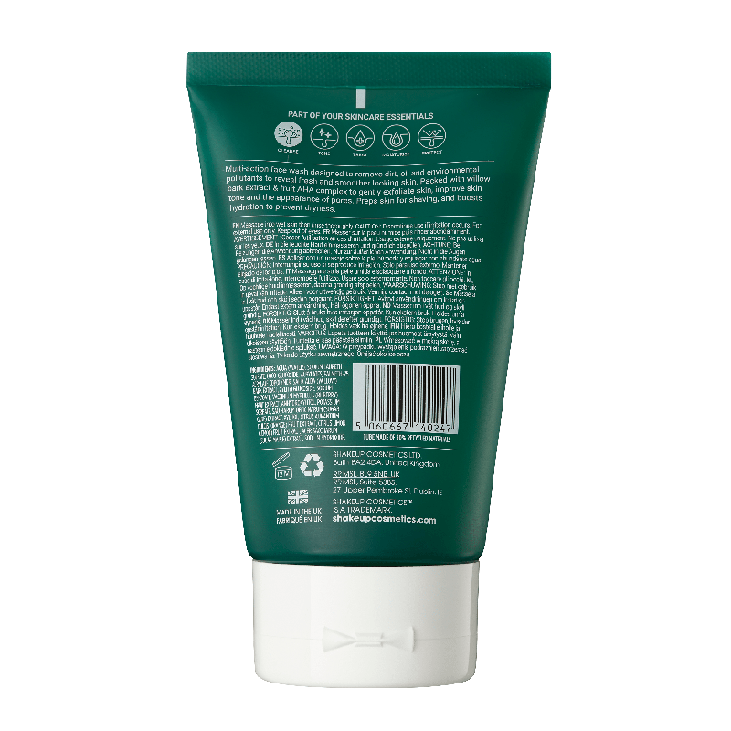 Shake Up Cosmetics Face 4Ward Multi Action Daily Face Wash 125ml