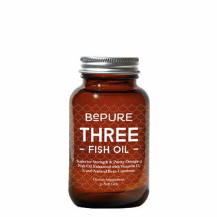 BePure Three Fish Oil Capsules 30s